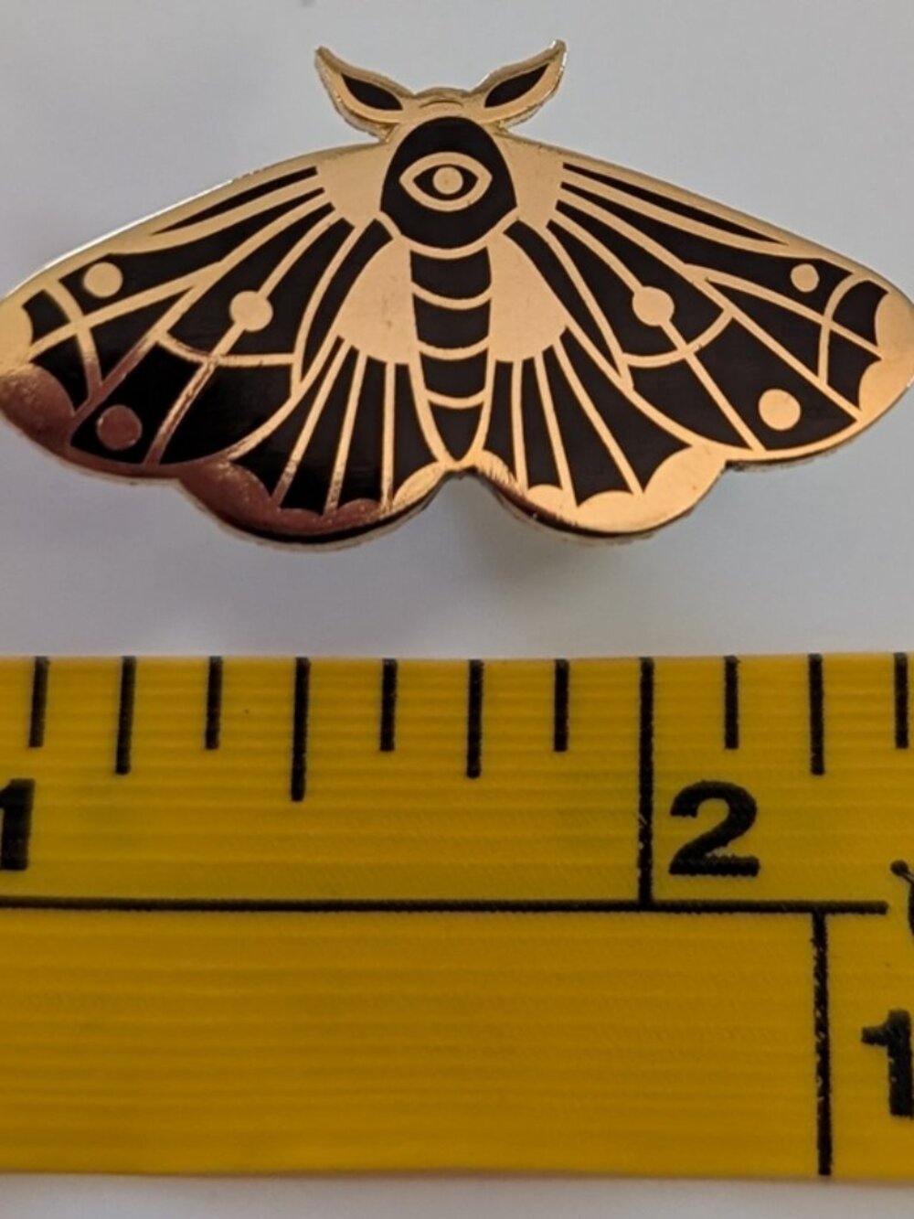 Moth Enamel Pin